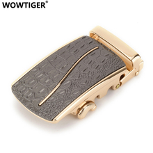 WOWTIGER-hebillas automáticas de cinturón de alta calidad, hebillas doradas de aleación, 3,5 cm 2024 - compra barato