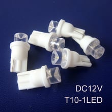 High quality 12V T10 Led Dashboard Warning Indicator,w5w 168 194 501 Wedge Led Instrument Lights free shipping 10pcs/lot 2024 - buy cheap