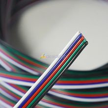 10m 5 Pin RGBW Extension Wire Connect Cable Cord 5 Core For 3528 5050 RGBW RGBWW LED Strip 22 AWG  Free Shipping 2024 - buy cheap