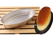High quality 8 inches oval shape aluminium cheese pan coconut tart mold loaf toast tin for DIY home kitchen baking supplies 2024 - buy cheap