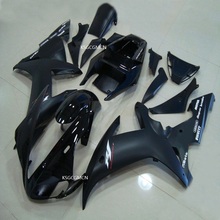 Full black 100% ABS plastic fairings for Yamaha injection molding YZF R1 02 03 black fairing kit YZFR1 2002 2003 2024 - buy cheap