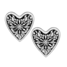 Earring Hearts of Winter Stud Earrings Sterling-Silver-Jewelry 100%  for Women Luminous Brincos Oorbellen Pendientes 2024 - buy cheap