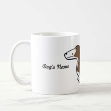 I Love My Smooth Piebald Dachshund Mug Coffee Mug Custom name Funny Dachshund Gifts Gift 2024 - buy cheap