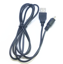 Envío Gratis, Cable de sincronización de datos USB blanco y negro para OLYMPUS U-25 U-30 C-730 Ultra Zoom 2024 - compra barato