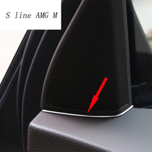 Car Styling for Mercedes Benz GLK X204 200 300 Auto Audio Speaker Frame Decoration Sticker Covers Trim Interior Auto Accessories 2024 - buy cheap