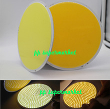 50W 200W Ultra luz cálida blanco puro ronda lámpara LED COB Chip en DC 12V 14V DIY fuente de luz LED 108mm 160mm Circular LED 2024 - compra barato