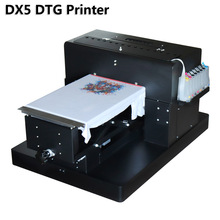 Newest A3 DTG Printer DX5 printhead R2000 Textile T-shirt Printer with Software Inkjet Flatbed Printer for Textile Fabric Print 2024 - buy cheap