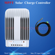 Controlador de carga solar automático 40a,tracer4215bn controlador mppt 150v-12v 24v 2024 - compre barato