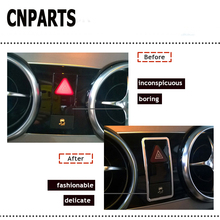 CNPARTS для Mercedes GLK200 GLK260 GLK300 Benz AMG GLK, автомобильный Стайлинг, центральная консоль, теплый светильник, аксессуары для рамы 2024 - купить недорого