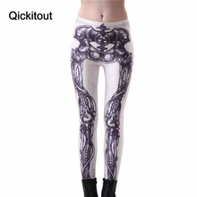 Qickitout Drop Shipping New Fashion Women Space print Pants Leggings fitness punk women legging pants plus size 2024 - buy cheap