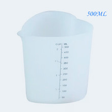500ML Reusable Flexible Silicone Measuring Cup Cooks Bakers Resin Handmade Tool DIY Accessories Jewelry Making Tools 2024 - buy cheap