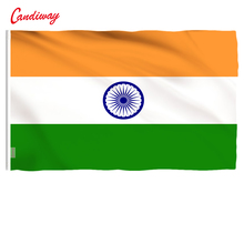 Bandeiras suspensas de bandeira da índia, 90x150cm, bandeiras de decoração de casa para índia, bandeiras nn100 2024 - compre barato