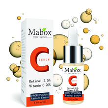 Mabox-suero Facial para el cuidado de la piel, suero blanqueador con vitamina C, ácido hialurónico, tratamiento para el acné, eliminador de espinillas, Cremas de día 2024 - compra barato