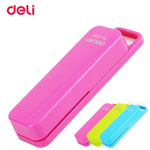 Deli New Stapler Book Sewer Cartoon with a box stapler pin Office Supplies Stationery 80*20*15mm High quality Stapler 2024 - buy cheap