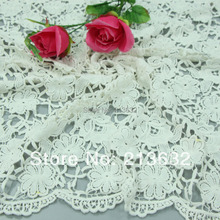 POs52-29 openwork embroidery cotton textile cotton fabric accessories wholesale spot soluble embroidery embroidery cloth yarn 2024 - buy cheap
