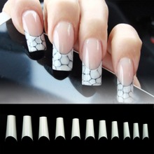 500pcs Nail Art C-shape  French Manicure False Nail Tips Fake Nails Artificial Nails Beauty Products 2024 - buy cheap