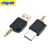 cltgxdd 3.5mm Male AUX Audio Plug Jack to USB 2.0 male Converter Adapter Plug Connector 2024 - buy cheap