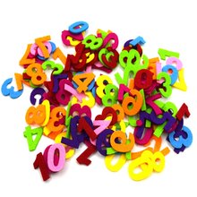 50pcs nonwovens 0 - 9 cutout flatbacks scrapbooking for cardmaking diy art wedding decoration 2024 - buy cheap