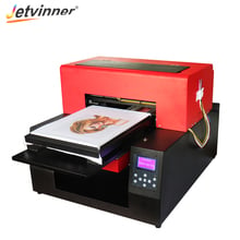 Jetvinner-impresora plana completamente automática, máquina de impresión de tamaño A3 de 6 colores, DTG, con tinta textil para camisetas y ropa 2024 - compra barato