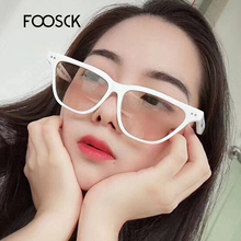 FOOSCK-gafas de sol cuadradas pequeñas Vintage para mujer, anteojos de sol femeninos, de marca de diseñador Retro, rectangulares, UV400 2024 - compra barato