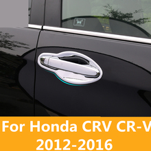 For Honda CRV CR-V 2012-2016 Car shape outside door handle cover door bowl frame trim sticker accessories door bowl decoration 2024 - buy cheap