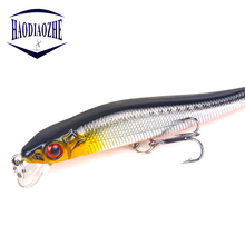 1 unids/lote Señuelos de Pesca Minnow 8cm 5,2g con 2 anzuelos flotantes Wobblers cebo duro Swimbait Pesca aparejos de Pesca crankbait 2024 - compra barato