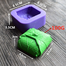 Silicone Molds Square Leaves 3D Handmade Soap Mold Candle Mould Resin Clay Mold Aroma Stone Molds SQ1553 2024 - buy cheap