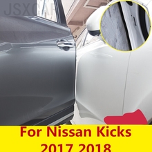 Adesivo protetor de para-choque para porta de carro, universal, à prova d'água, decalque decorativo, anti-colisão, pasta para nissan uv 2017 2018 2024 - compre barato