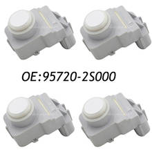 New 4pcs Rear PDC Ultrasonic Parking Sensor For 09-13 Hyundai Tucson IX35  95720-2S000 957202S000 White 2024 - buy cheap