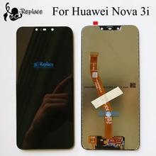 Tela lcd nova para huawei 3i, novo, testado, preto, 100% polegadas, exibição full lcd, touch screen, digitalizador, montagem 2024 - compre barato