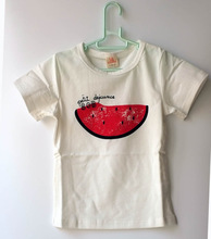 Chica de verano moda Niño t camisa suave cómodo de algodón tops de bebé camisetas y de impresión de piña sandía chico ropa 2024 - compra barato