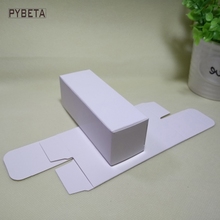 100pcs  45*45*90mm  Blank White Paper Box for Essential Oil Perfume sample Lipstick  Craft Gift boxes 2024 - buy cheap