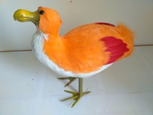 foam&feathers Raphus cucullatus ,30cm orange feathers Dodo bird model handicraft home garden decoration gift p0300 2024 - buy cheap