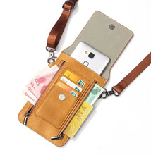 Lady Shoulder Belt Mobile Phone Leather Case Zipper Card Wallet Pouch For HTC U11,One X10/A9s/X9/E9S/M8S/E9+/M9+/M9 Plus/m8 2024 - buy cheap