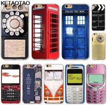 KETAOTAO Camera Old Phone 3310 Funny Phone Cases for iPhone 4S 5C 5S 6 6S 7 8 Plus X Case Crystal Clear Soft TPU Cover Cases 2024 - buy cheap