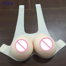 IVITA-pechos de silicona con pezones grandes, formas de senos falsos, con correas adhesivas, para travesti o transexual, 6000g 2024 - compra barato