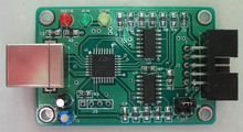 JTAG-emulador C8051F, depurador de descarga, función roja, verde y amarilla, compatible con oficial 2024 - compra barato