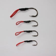 free shipping 10pcs/lot 1/0 2/0 3/0 5/0 grub lure hook jigging lure hook fishing tackle accessory fishing equipment crank hook 2024 - buy cheap