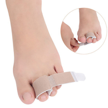 1PC Nylon Latex Toe Finger Straightener Hammer Toe Hallux Valgus Corrector Bandage Toe Separator Splint Wrap Foot Stretcher Care 2024 - buy cheap