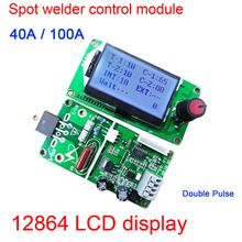 100A/40A Digital Double Pulse Encoder Spot Welder Welding Machine Transformer Controller Board Time Control 12864 lcd display 2024 - buy cheap