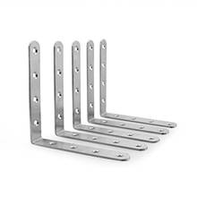 5pcs,Angle Bracket Heavy Duty 4.92" Stainless Steel 90 Degree Strong Loading Capacity Shelf Wall Hanging Support Joint Fastener 2024 - buy cheap