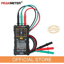 PEAKMETER-Medidor de indicador de rotación de Motor PM5900, probador de secuencia, indicador de campo rotativo, sistema de 3 fases, multímetro de prueba de Motor 2024 - compra barato