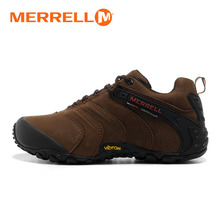 Merrell Original Professional Outdoor Men Nubuck Genuine Leather Hiking Shoes for Cross-country Mountaineer Climbing Sneakers 2024 - buy cheap