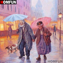 HOMFUN Full Square/Round Drill 5D DIY Diamond Painting "Oil painting old man" 3D Embroidery Cross Stitch 5D Decor Gift A07063 2024 - buy cheap