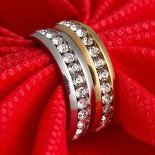 Мужские и женские обручальные кольца, кольца для влюбленных пар, ювелирные изделия из нержавеющей стали, свадебные ювелирные изделия, обручальные кольца, Прямая поставка 2024 - купить недорого