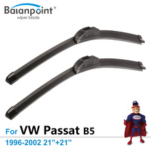 Escobillas de limpiaparabrisas para Volkswagen Passat B5 1996-2002 21 "+ 21", Juego de 2, limpiaparabrisas limpio 2024 - compra barato