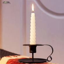 Metal Candle Holders Pillar Candlestick Iron Table Candle Holder Stand Black for Wedding Home Decoration Candelabra GZT040 2024 - buy cheap