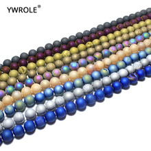 Round Natural Quartz Geode Agates Stone Beads For Jewelry Making DIY Bracelet Necklace 6/8/10 /12 mm Strand 15''Wholesale  Lots 2024 - buy cheap