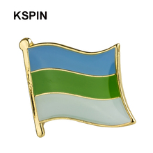 Republic of Komi National Flag Metal Lapel Pin Badges Decorative Brooch Pins for Clothes Dropshipping  XY0179 2024 - buy cheap