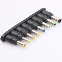 Brand New Universal 1 set = 8pcs / set 5pin Jack Plugs DC for Laptop AC Power Adapter Tips Connectors for Computer Notebook blac 2024 - buy cheap